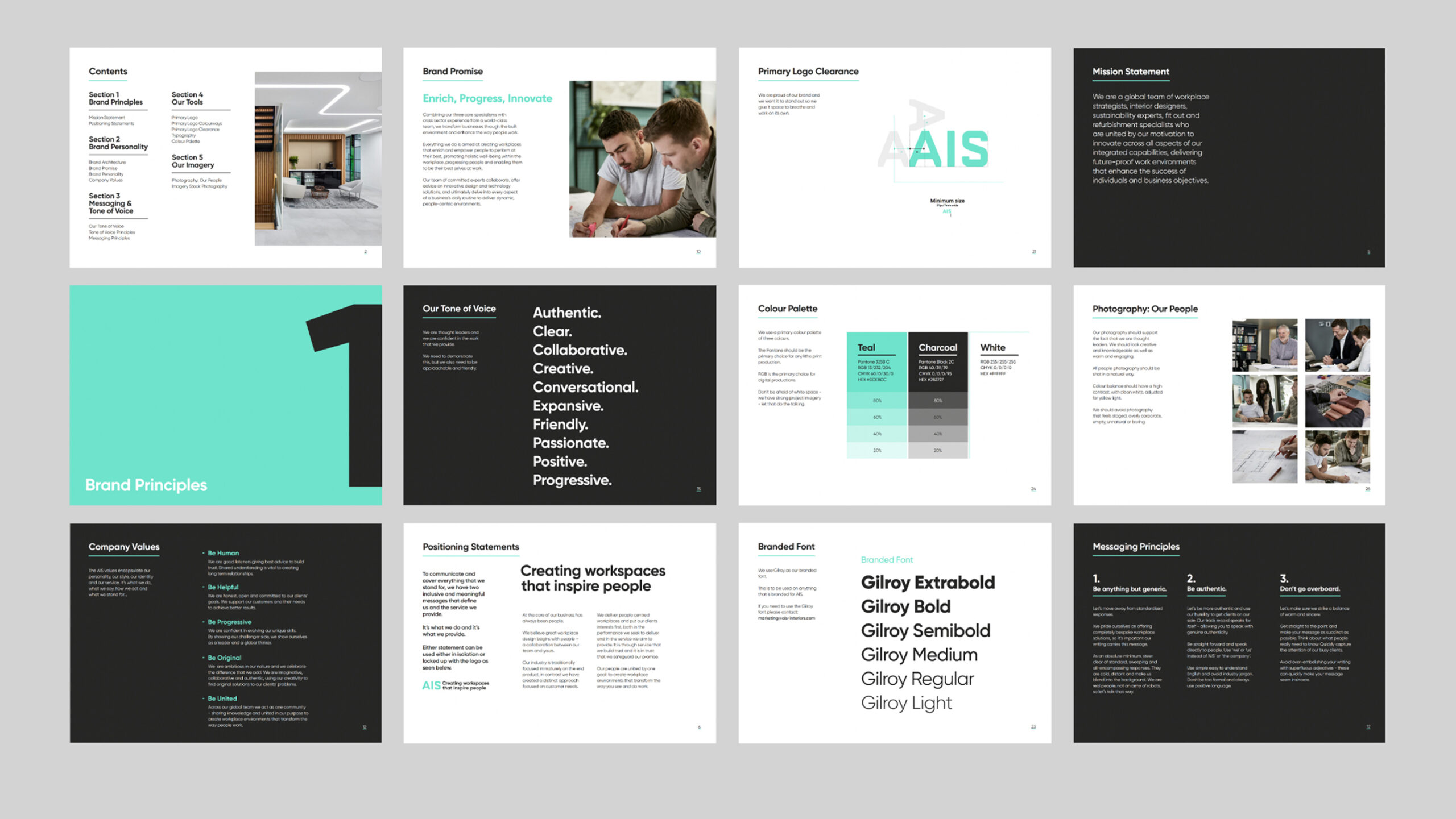 AIS Interiors Brand Guidelines