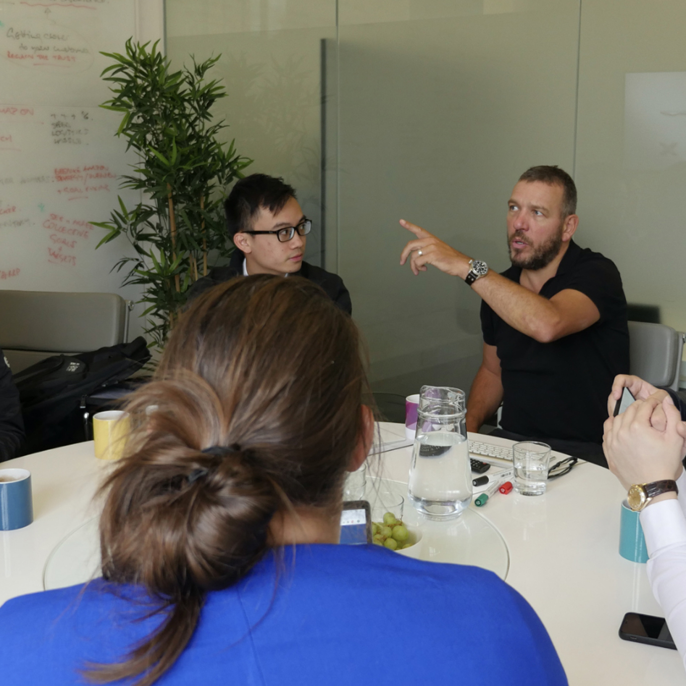 Apex Motors team meeting with Underscore meeting