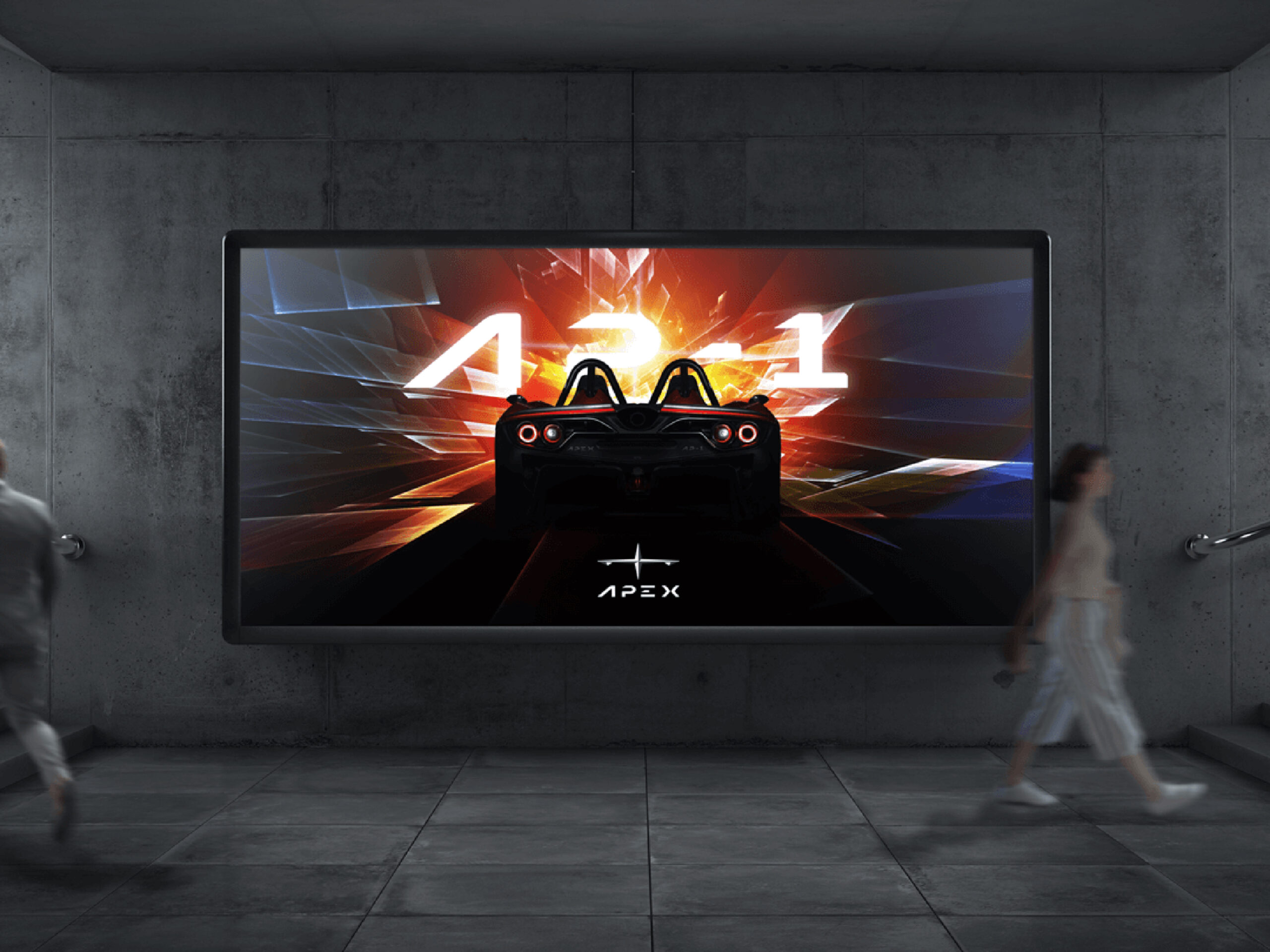 Apex Motors large display monitor