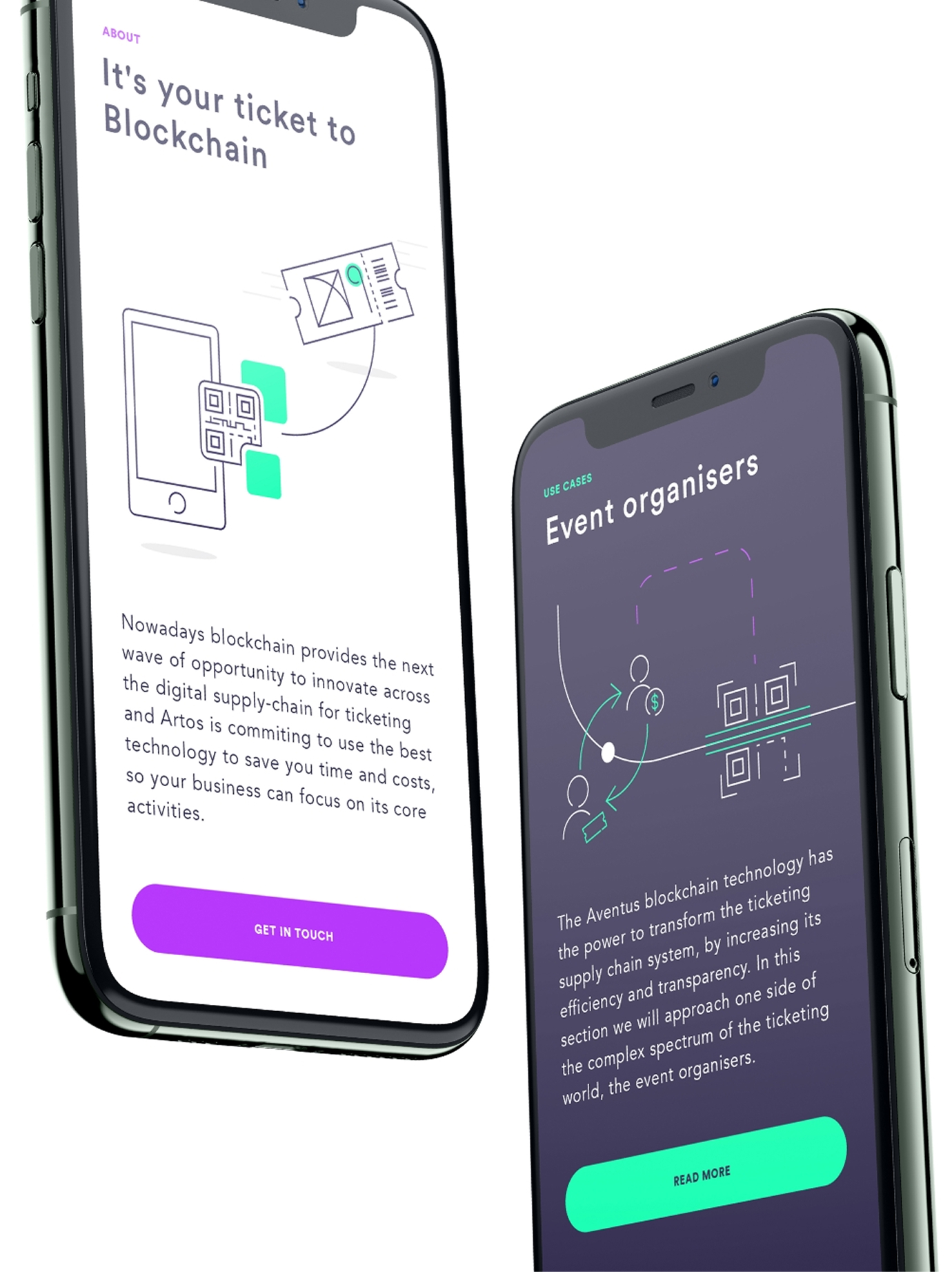 Artos website on mobile phones