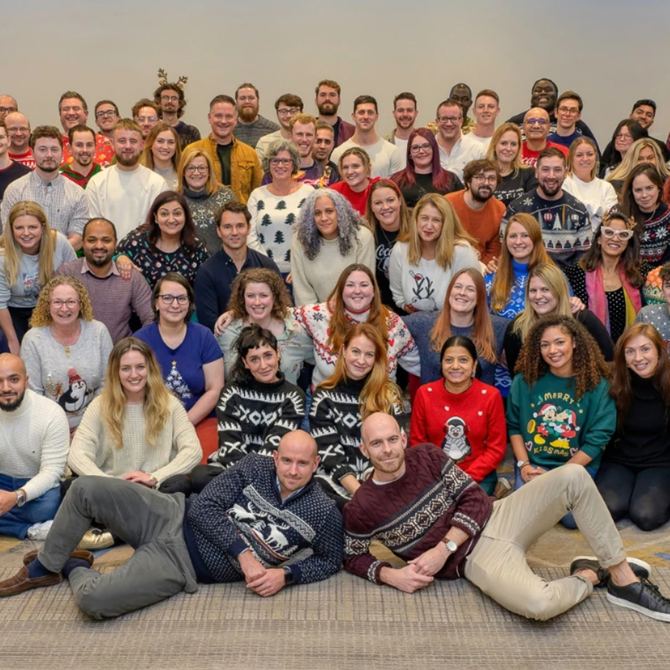 Cambridge Spark employees team photo