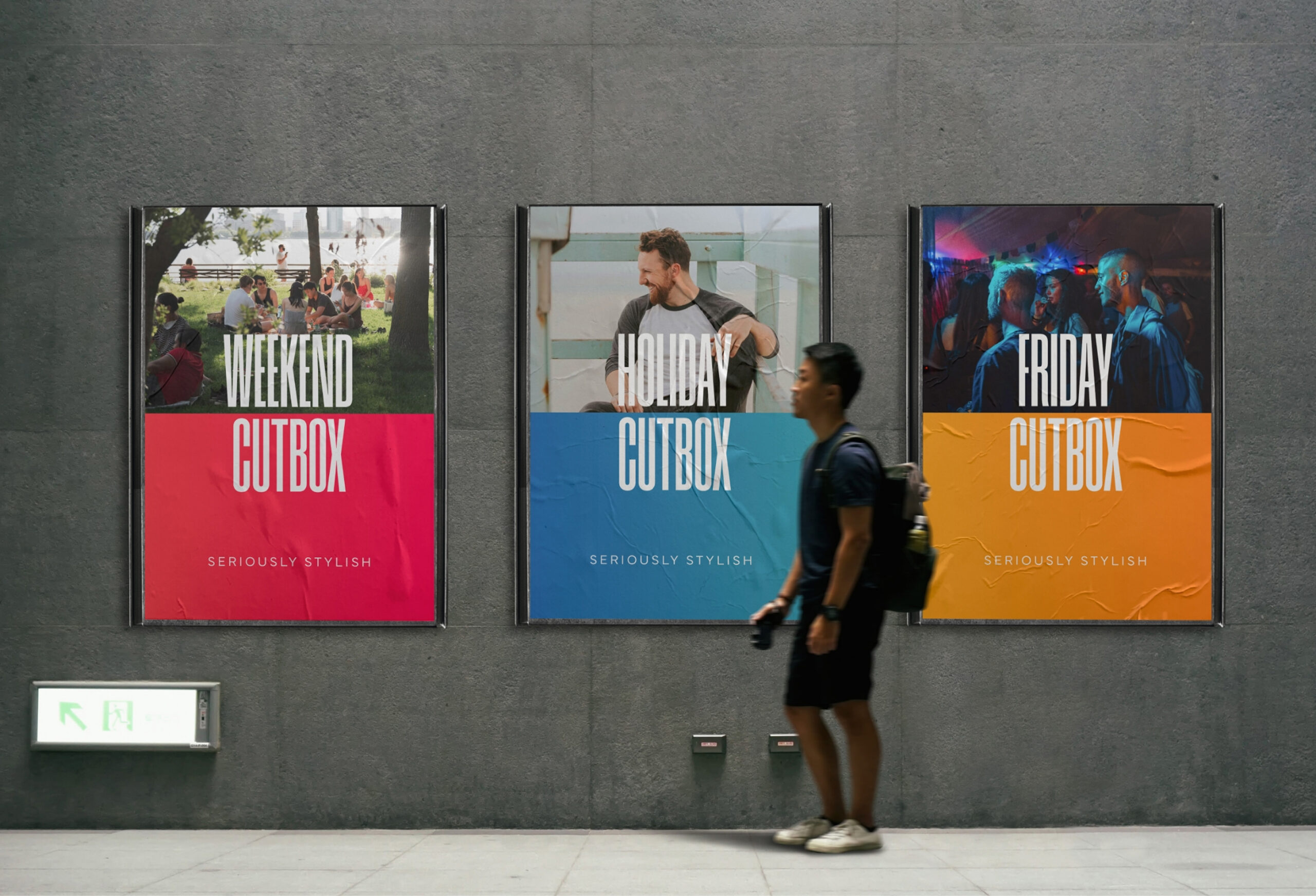 Cutbox subway posters