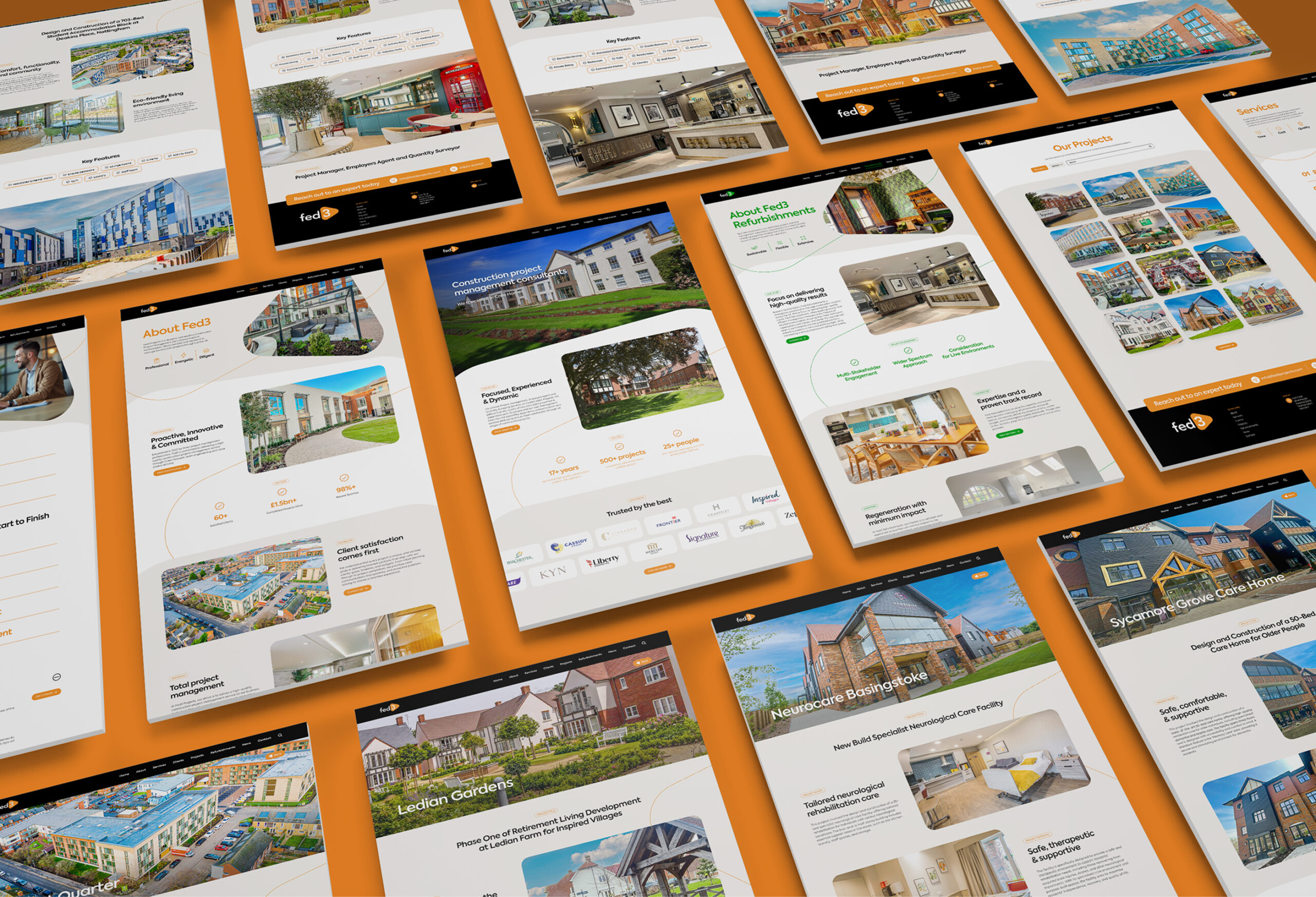 Fed 3 Projects website