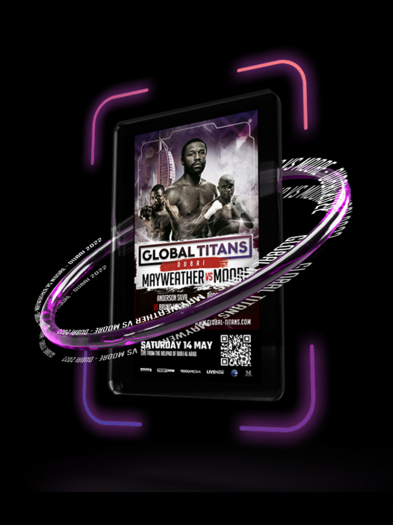 Global Titans Mayweather vs Moore NFT