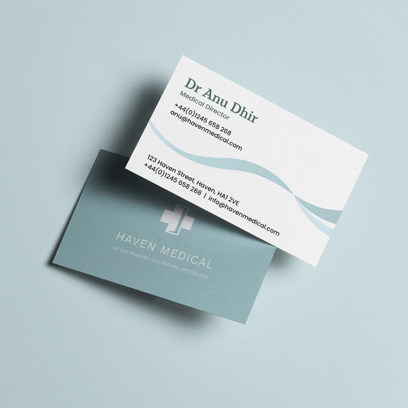Haven Medical business cards