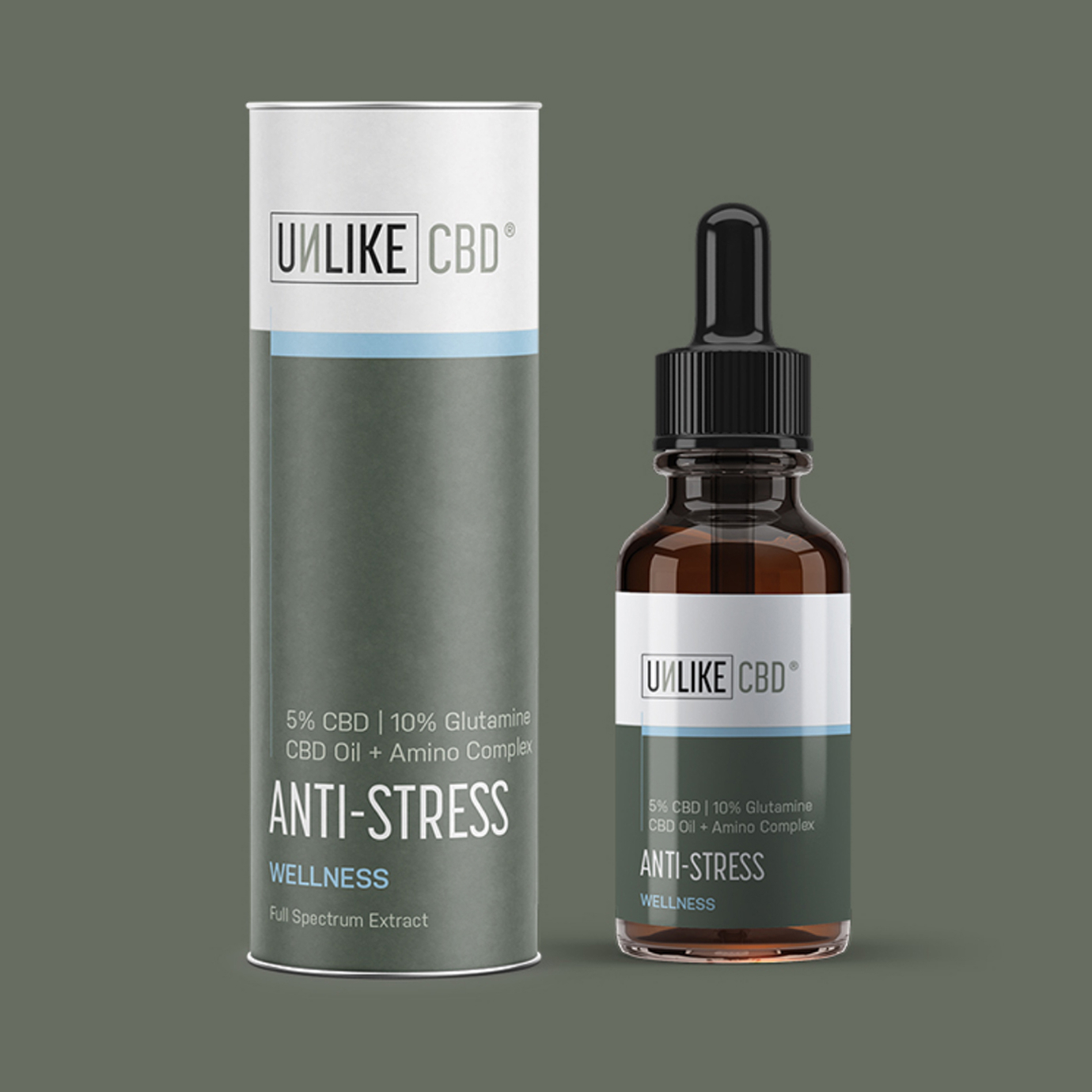 Unlike CBD anti-stress product