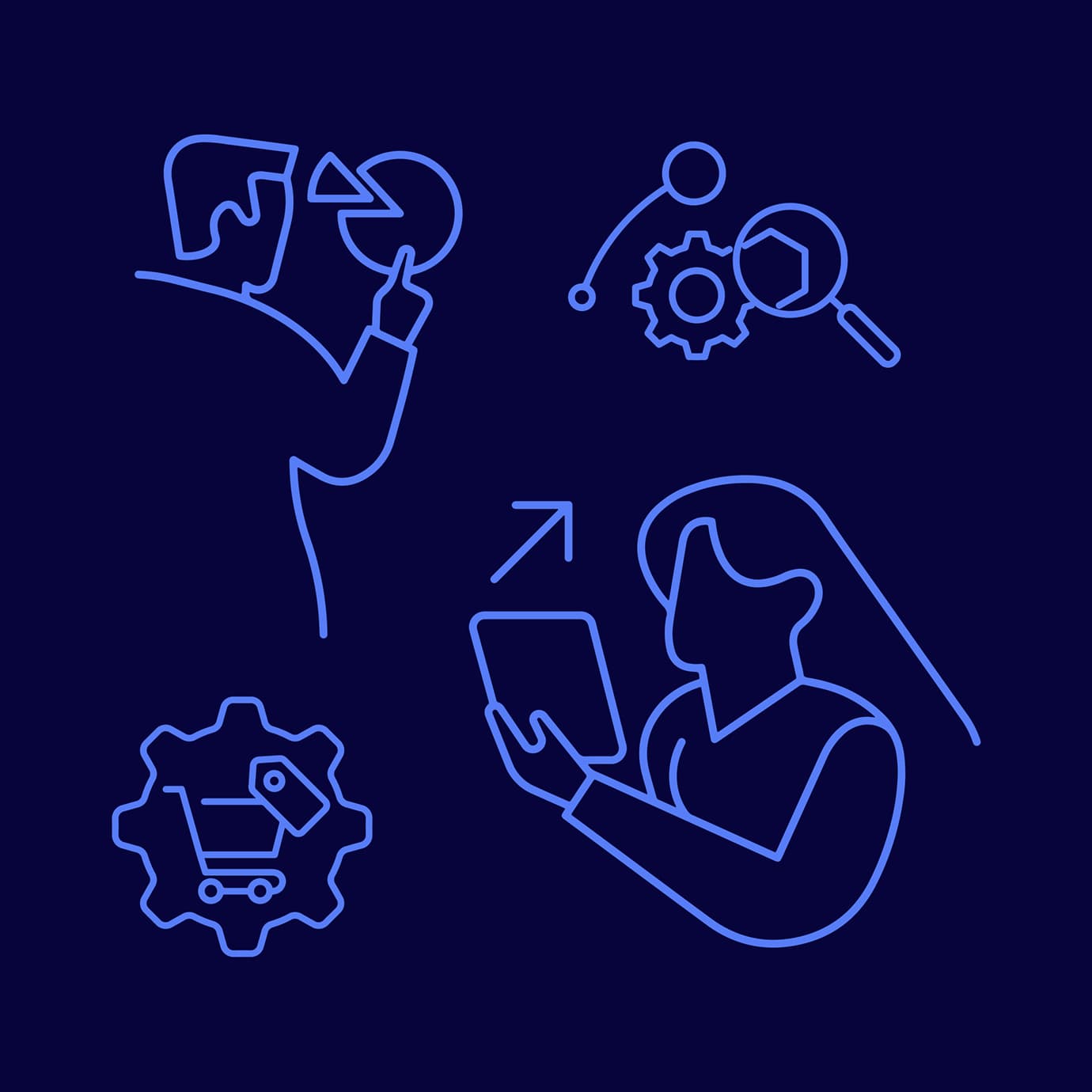 Retail insight illustrations