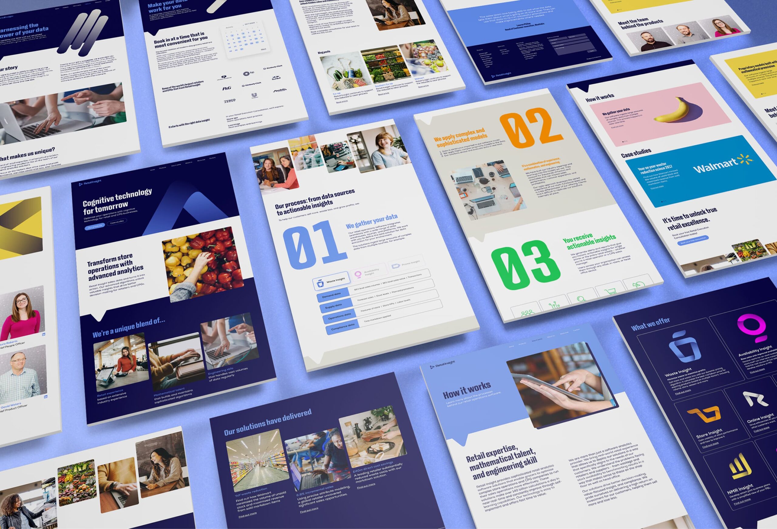 website mockups