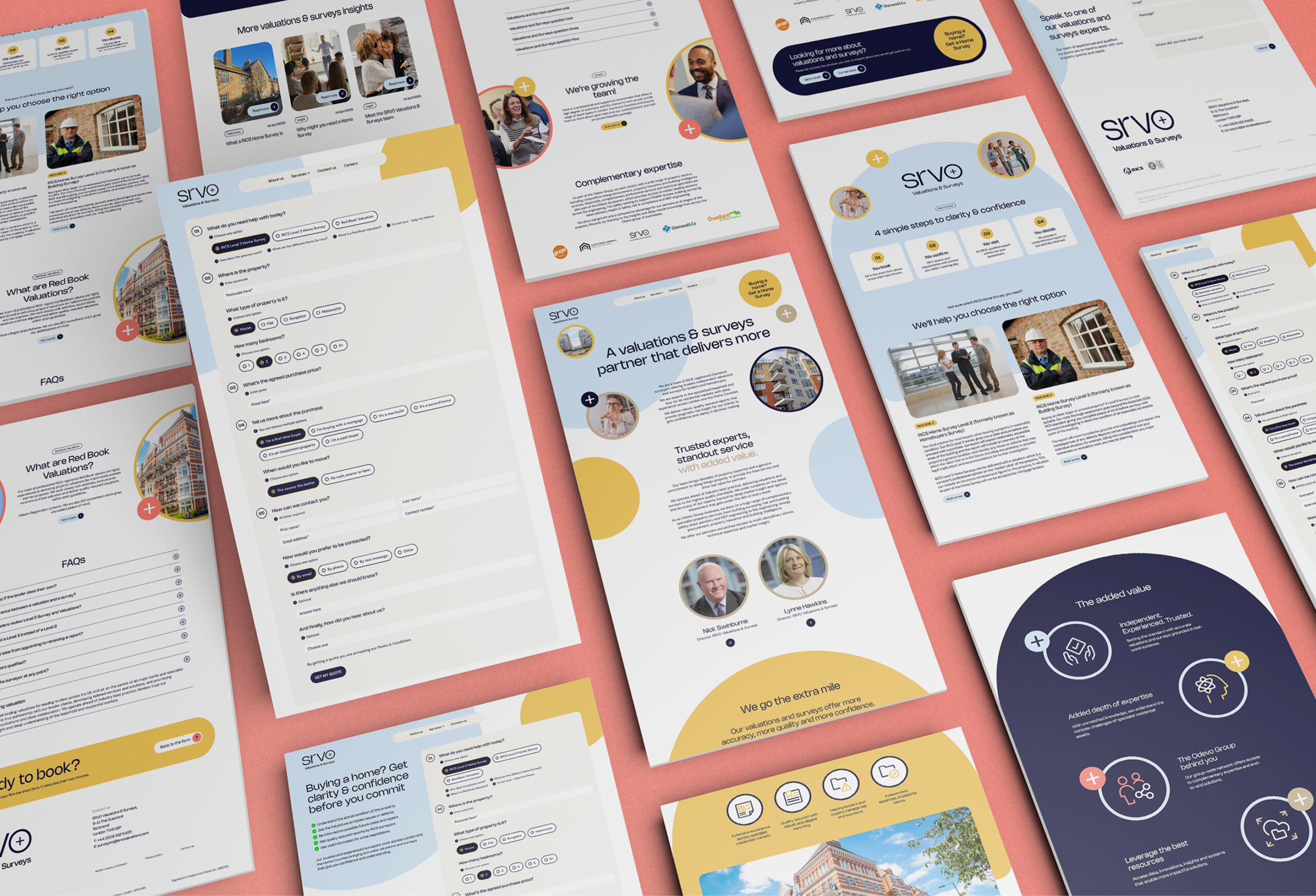 srvo Valuations & Surveys website