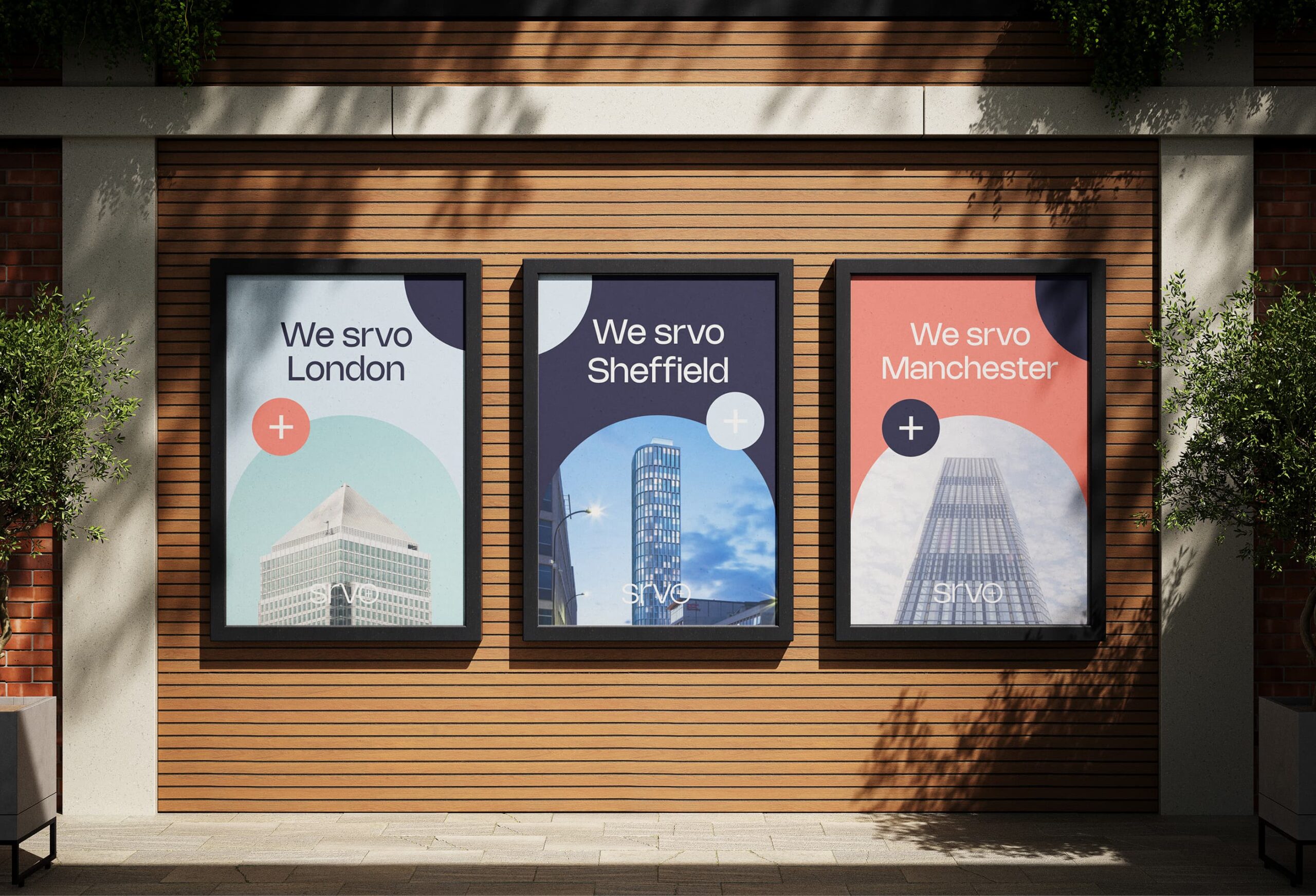 Advertisements on the street