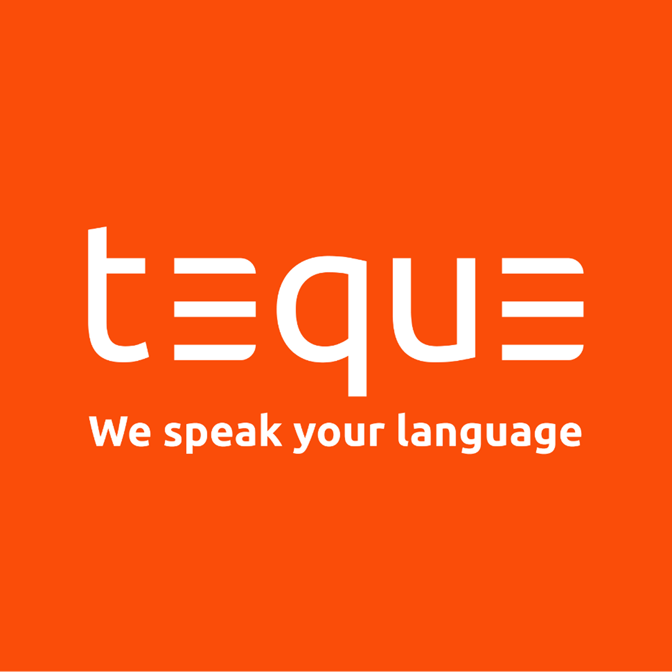 Teque logo with brand story