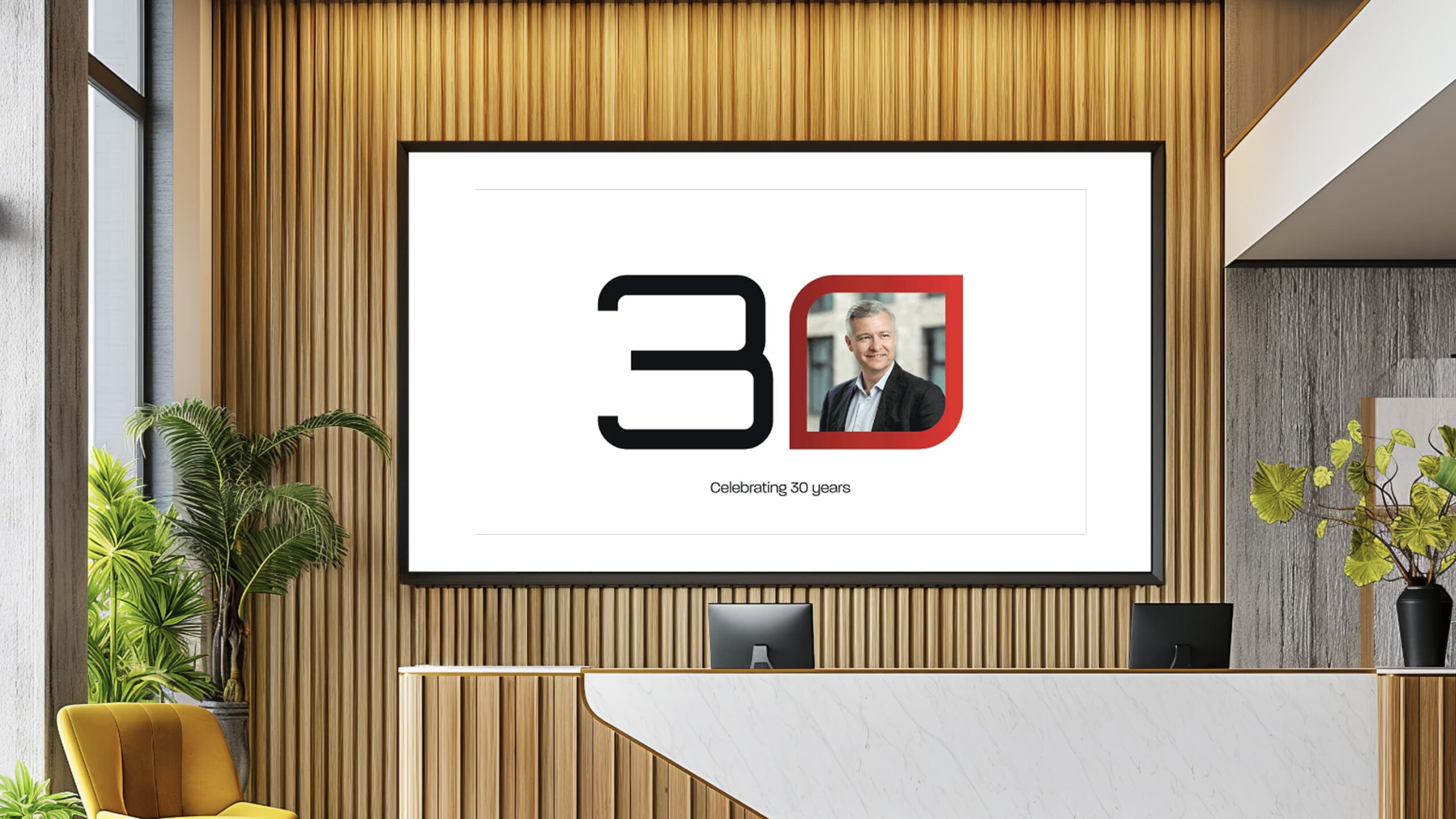 30th anniversary celebration identity